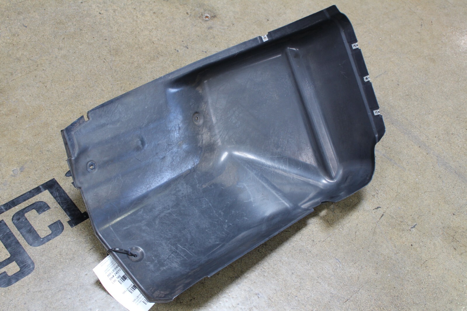 Lamborghini Gallardo, RH, Front Rear Section Fender Liner, Dmg, Used, 400821192D