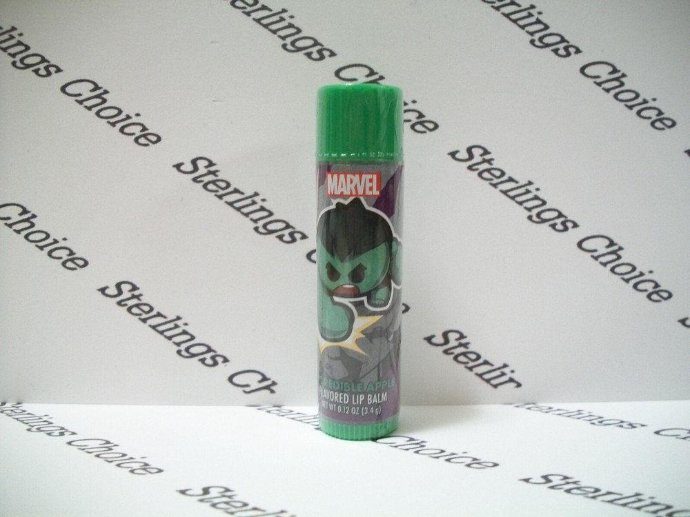 Marvel Hulk Incredible Apple Flavored Lip Balm