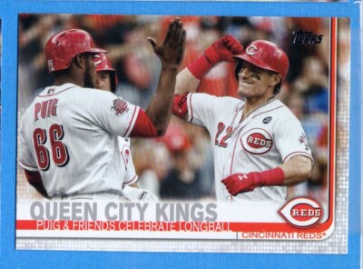 2019 Topps Update #US71 Yasiel Puig/Derek Dietrich Reds
