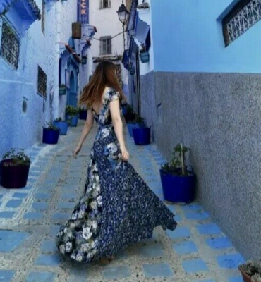 Free People NWT Size 2 GORGEOUS Maxi Floral Dress NEW Blue Combo XS | eBay