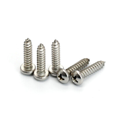 Sheet Metal Screws Pan Head Phillips 304 Stainless Steel M2 M2.3 M2.5 M3