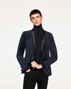 zara man velvet jacket
