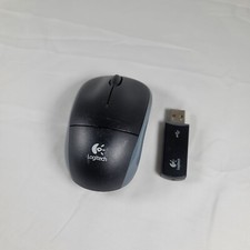Black Logitech Wireless Mouse M205