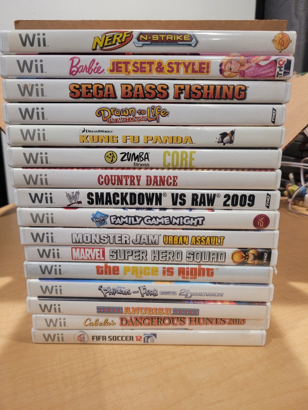Lot of 16 Nintendo Wii Games eBay