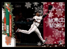 2020 Topps Holiday #HW20 Jaylin Davis San Francisco Giants RC
