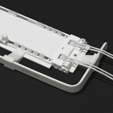 BASTONI PER DOPPIA TENDA SU MISURA MOTTURA MODULO 205 A CORDA + MANTOVANA 