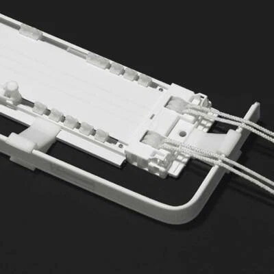 BASTONI PER DOPPIA TENDA SU MISURA MOTTURA MODULO 205 A CORDA + MANTOVANA