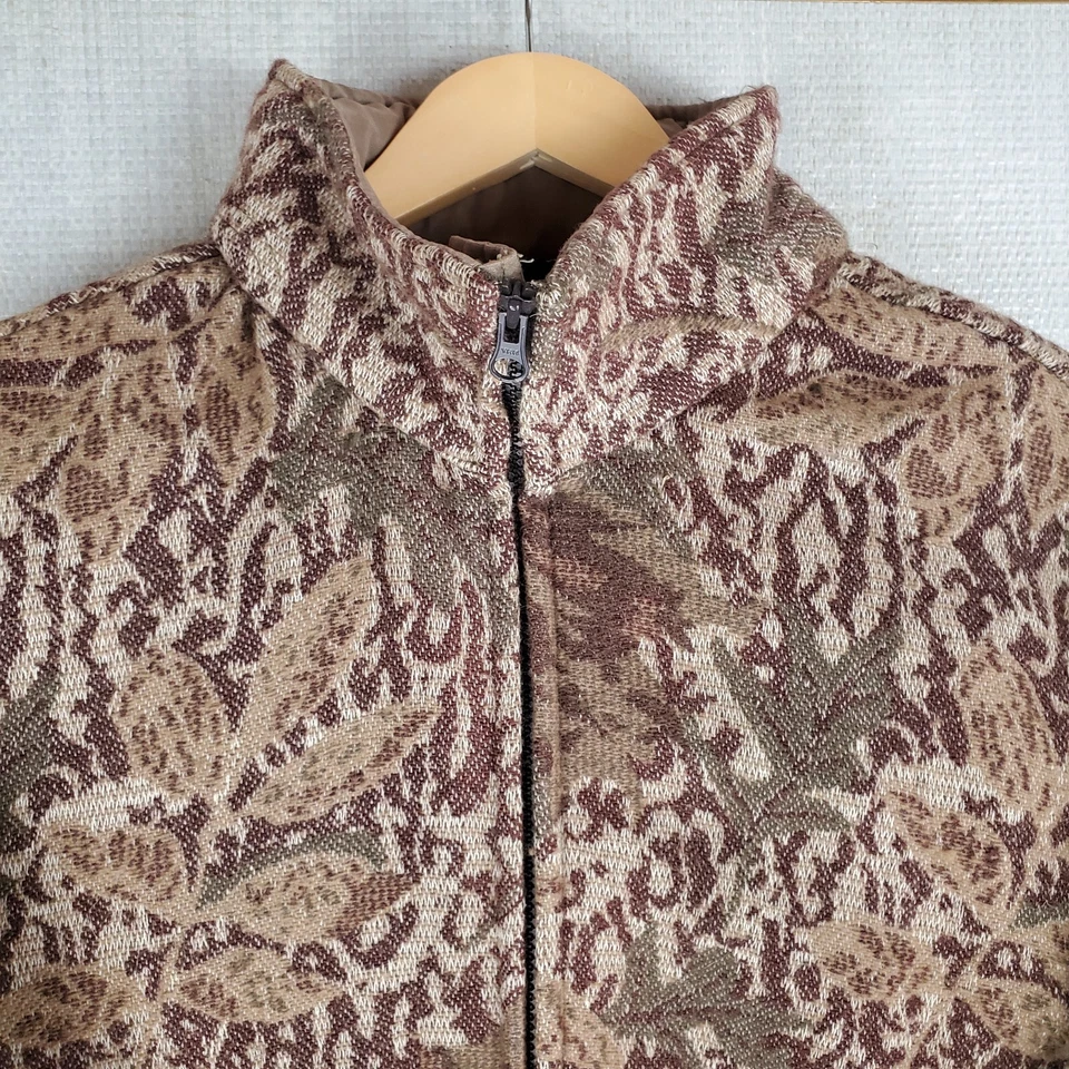 Rare WOOLRICH Size Large Wool Jacket Bibs Set Matching Camouflage Coat Pants - Image 4 of 4