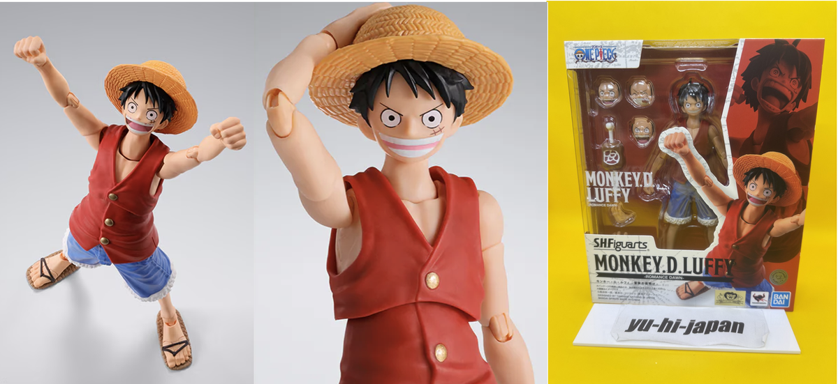 Bandai S.H.Figuarts One Piece Monkey D. Luffy Romance Dawn