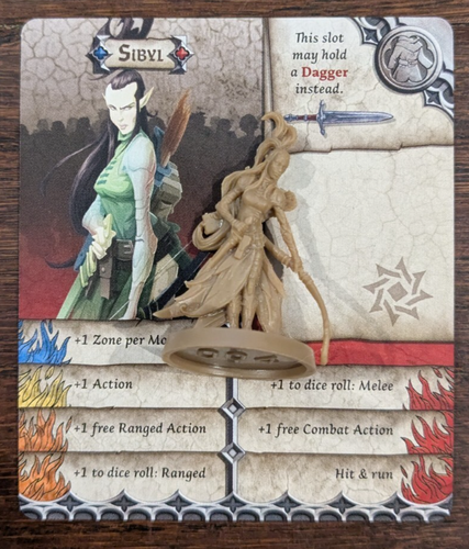 Carte Crossover Zombie Agent - Exclusive Kickstarter Pour Massive Darkness/Black Plague, Occasion