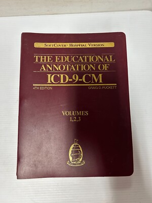 The Educational Annontation of ICD-9-CM 4th Edition Volumes 1,2,3(fc202-2/b1213)