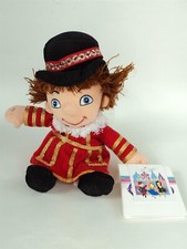 Disney Store Plush Beanie Small World - England Boy - 9"