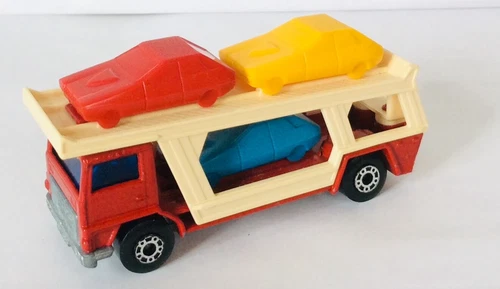 1976 VINTAGE MATCHBOX SUPERFAST CAR TRANSPORTER NO. 11 TOY VEHICLE RARE COLLECT
