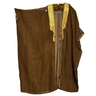 Kinder Arabischer Bisht Umhang Arabisches Kleid Thobe Islam Gewand Eid Jacke Hochzeit