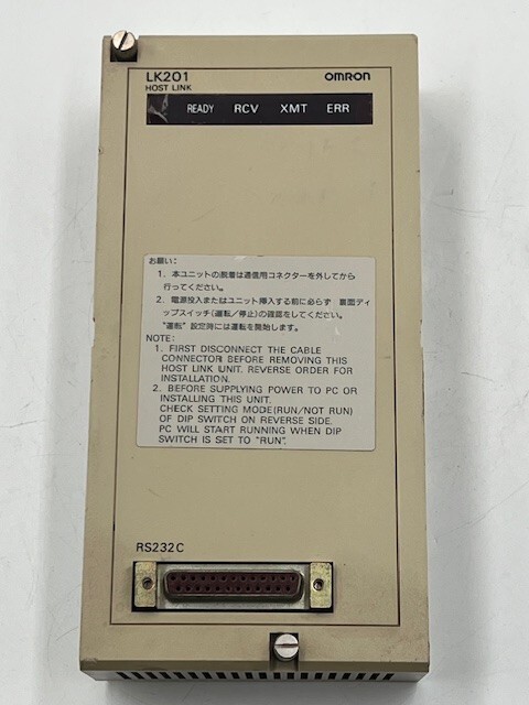 オムロン C120-LK201-V1 1set 1PCS Used C120-LK201-V1 OMRON communication module Tested in Good