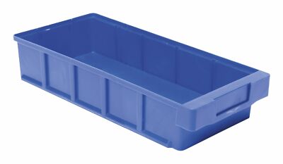 LA KA PE Kleinteilebox VKB 400 x 186 x 83 mm blau - 40186 02 02