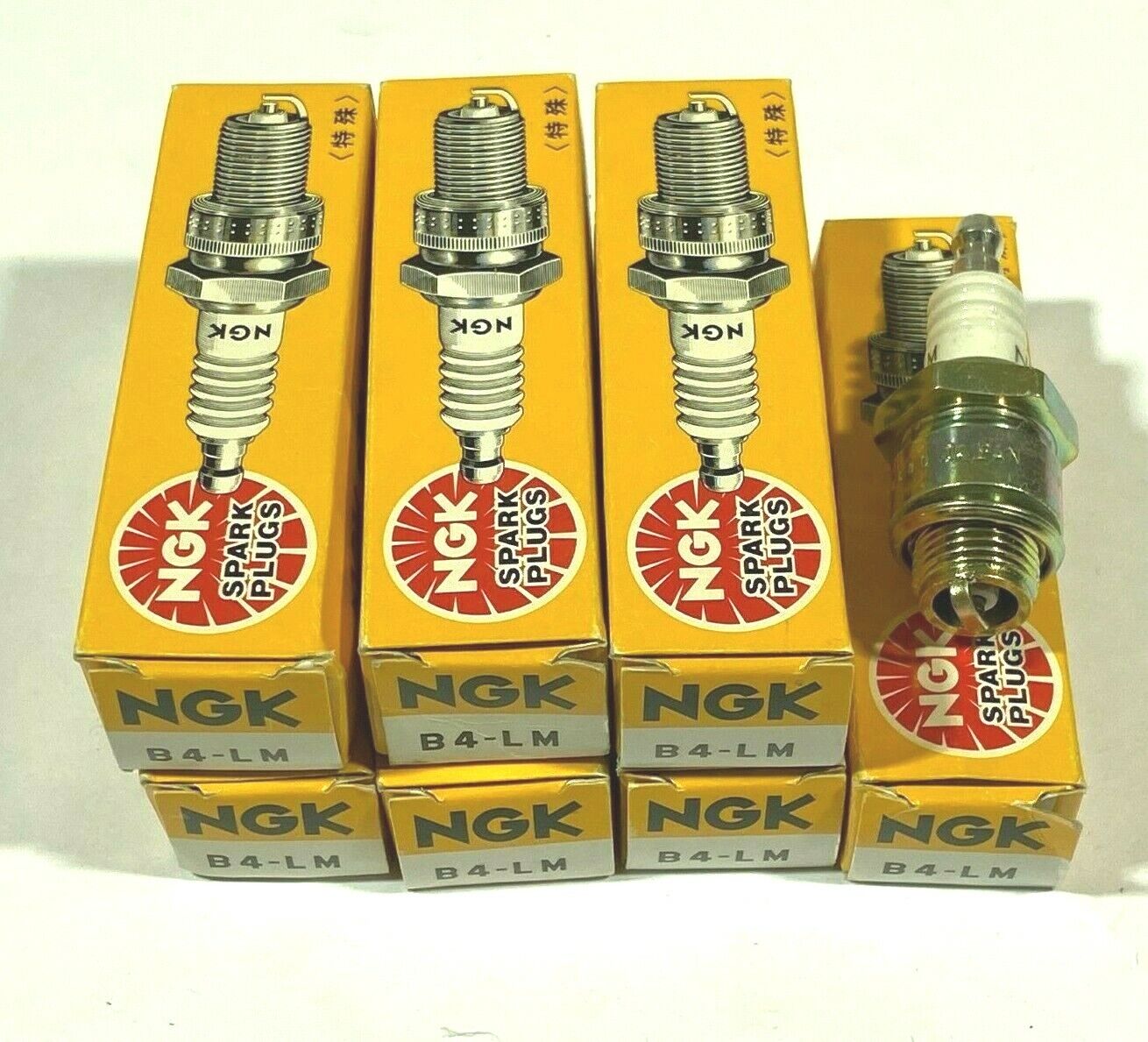 Qty 6 New NGK Spark Plug Plugs B4-LM 3410