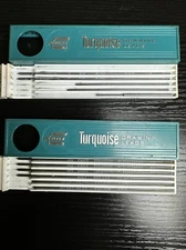 VTG Eagle Turquoise H 4H 2375 Drawing Leads Collectible Art