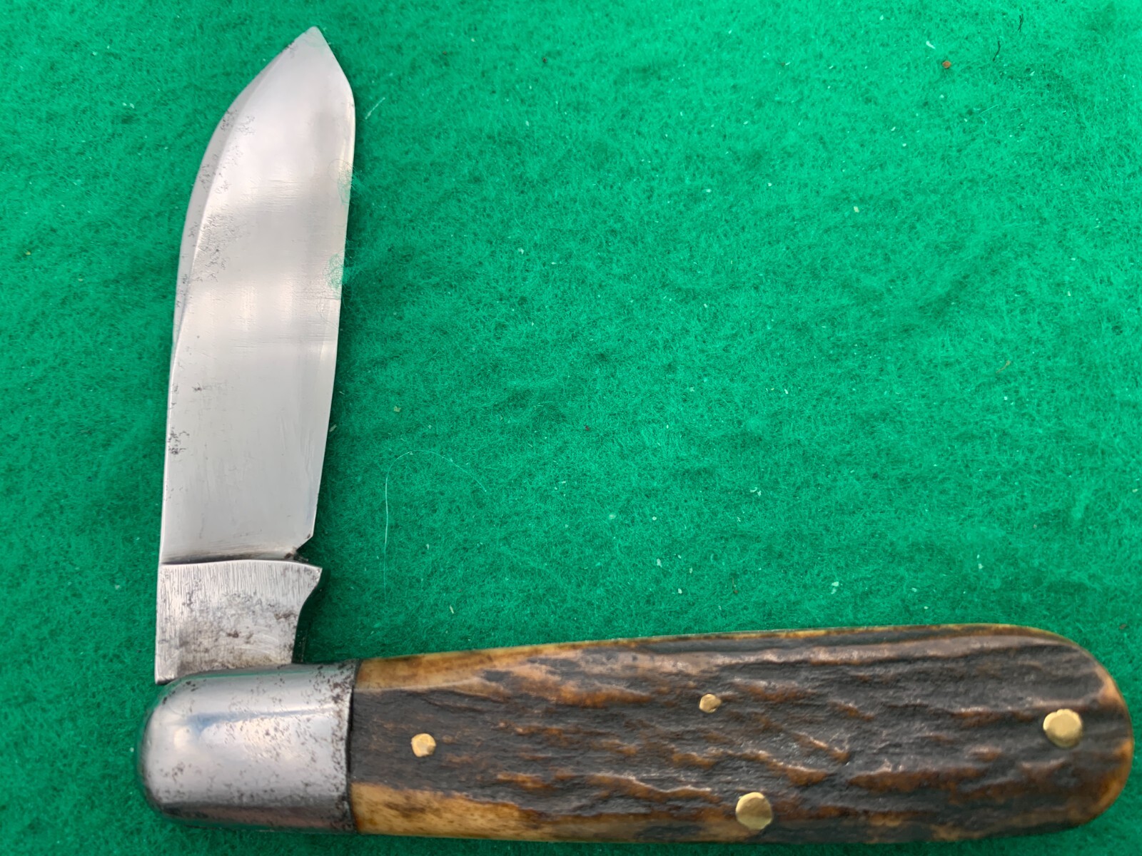 💯19021909 UNION RAZOR CO. TIDIOUTE SCARCE Beautiful STAG "None Better