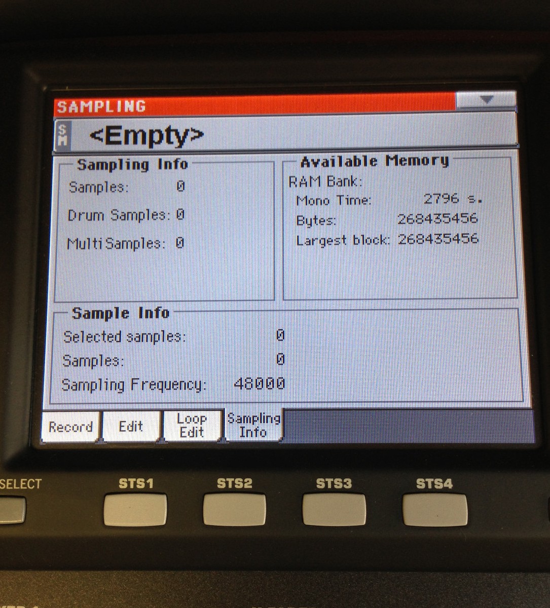 KORG 256MB SAMPLE MEMORY EXPANSION for PA2X PA3X M3 Shipping