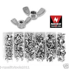 150pc WING NUTS ASSORTED NUT TOOLS SHOP GARAGE HOME