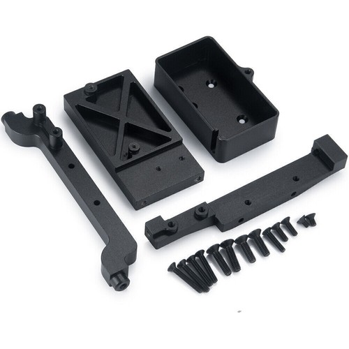 FLYXM Radio Receiver Holder Equipment Box for 1/6 SCX6 AXI05000 JEEP Wrangler - Picture 3 of 10