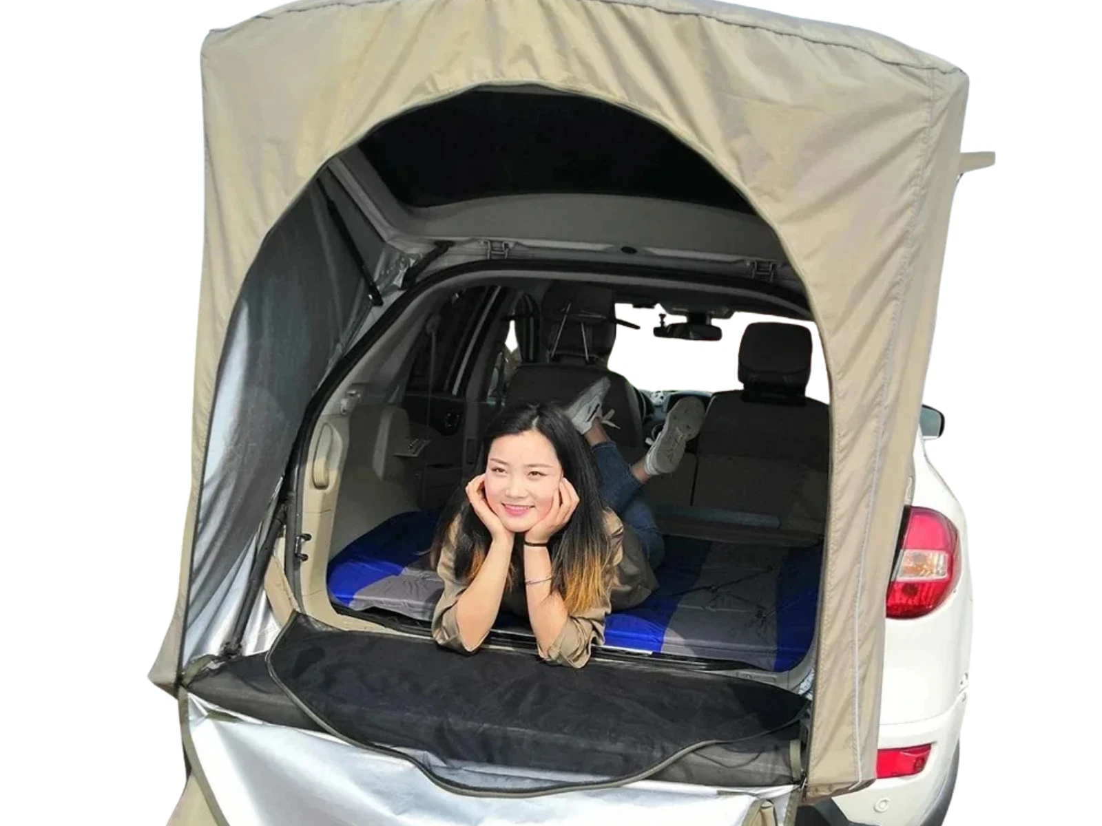 Rear Tailgate Tent Awning Canopy for Renault Koleos SUV Waterproof Camping Sand