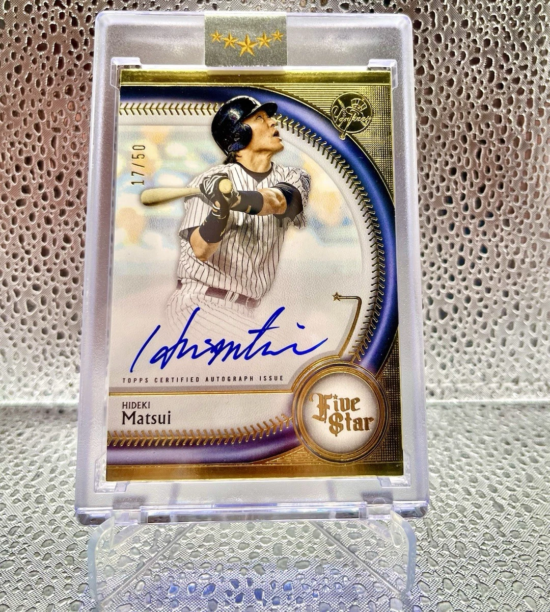 Topps Hideki Matsui New York Yankees Baseball Sports Trading Cards
