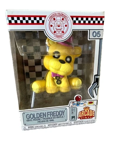 Golden Freddy Arcade Vinyl Figure #5 Five Nights Of Freddy’s Funko 2018 FNAF