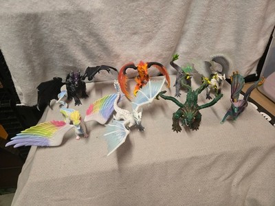 Schleich Fantasy Dragon Figure Lot of 7 - Eldrador Monsters & Bayala 