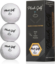 Plush Indoor Golf Balls for Indoor Practice - Golf Gifts for Swing Training Insi