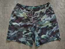 L.L. Costume da bagno uomo Bean mimetico tavola pantaloncino taglia large W34-W36 