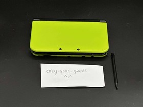 Nintendo New 3DS XL LL Lime Green | English | Charger | Stylus - SHIP IN 1-DAY