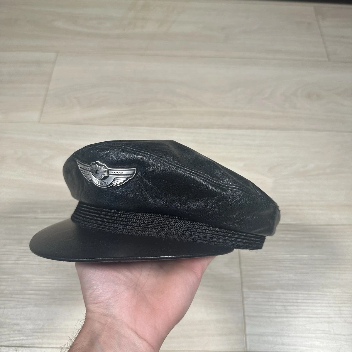 25+ Harley-Davidson Black Leather Hats for Men for sale | Updated