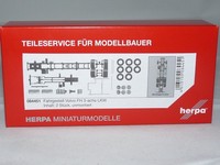 Herpa 084451 Lkw-Fahrgestell Volvo Fh 3-Achs Inhalt: 2 StüCk 1:87 Neu + Ovp