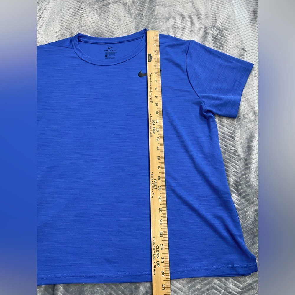 Nike Superset Breathe Tee Shirt XL Mens Training Blue View 6
