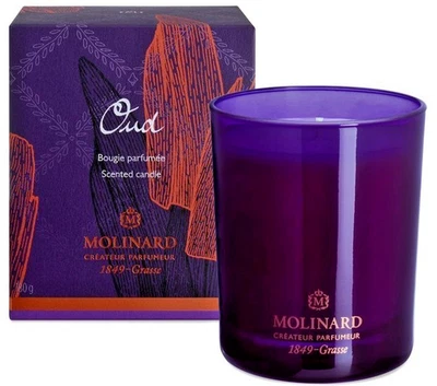 Molinard Oud Scented Candle Duftkerze 180 g - Bild 1 von 3