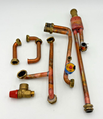 Rohrsatz Hydraulik MAN ProStar GW24HS Kupferleitungen Drucksensor Ventil