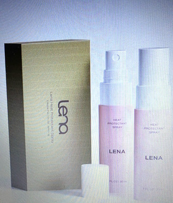 Lena Heat Protection Spray 2 bottle pair (2) 1 oz spray NIB