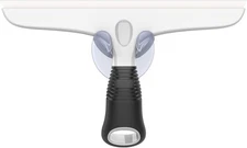 MR.SIGA Multi-Purpose Silicon Squeegee 10 inch (Pack of 1), White & Black 