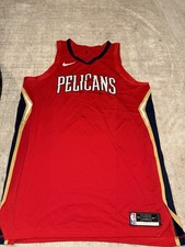 Nike New Orleans Pelicans Vaporknit Blank Jersey Size 58 3XL Liberty TORN *READ*