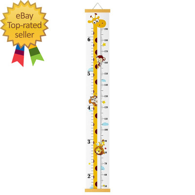Baby Height Growth Chart  Canvas Height Chart for Kids Baby Child Toddler Boys G