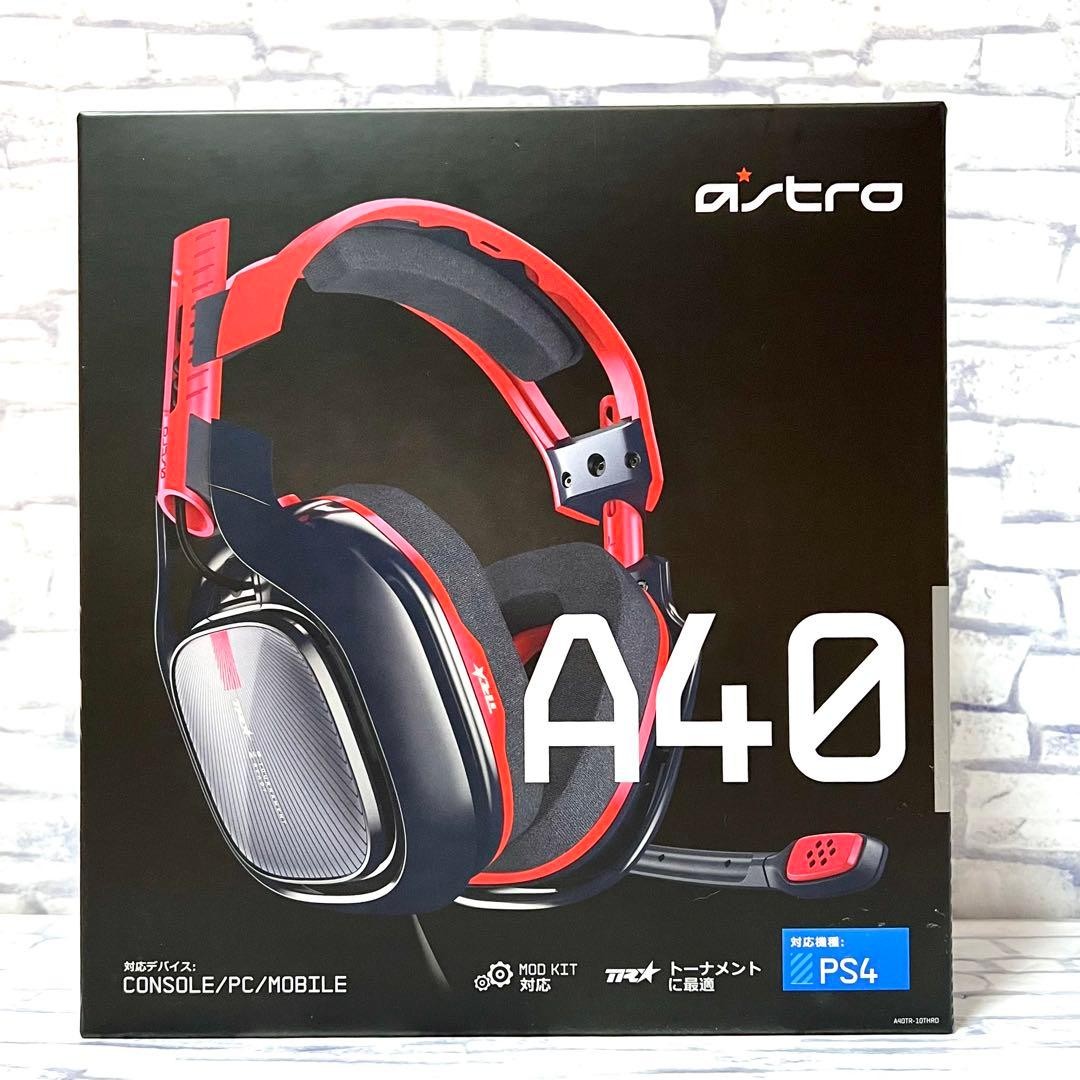 ASTRO Gaming A40 TR 2019 RED 10TH ANNIV… ASTRO Gaming A40 10th Anniversary Edition Head Set Wired Black Red