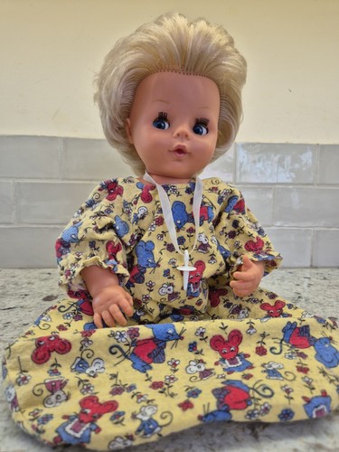 Tiny Tears 16 Inch Baby Doll Vintage 1980's With Follow You Eyes - Picture 2 of 24