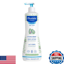 Mustela Hydra Bebe Daily Baby Lotion 25.35oz Moisturizer Avocado Jojoba Sunflowe