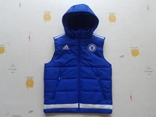 ADIDAS CHELSEA FC PLAYER ISSUE GILET VEST JACKET TRAINING 2015-16 SIZE M