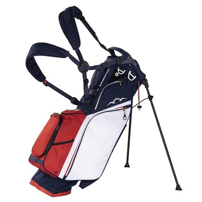 New Sun Mountain Golf Eclipse 3.5 Stand Bag Navy/Red/White