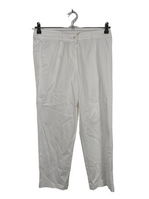BASLER Stoffhose Damen Hose Gr. DE 40 weiß Casual-Look