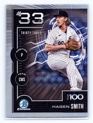 2025 Bowman - Bowman Scouts Top 100 Chrome Hagen Smith #BTP-33 (RC) #BTP-33