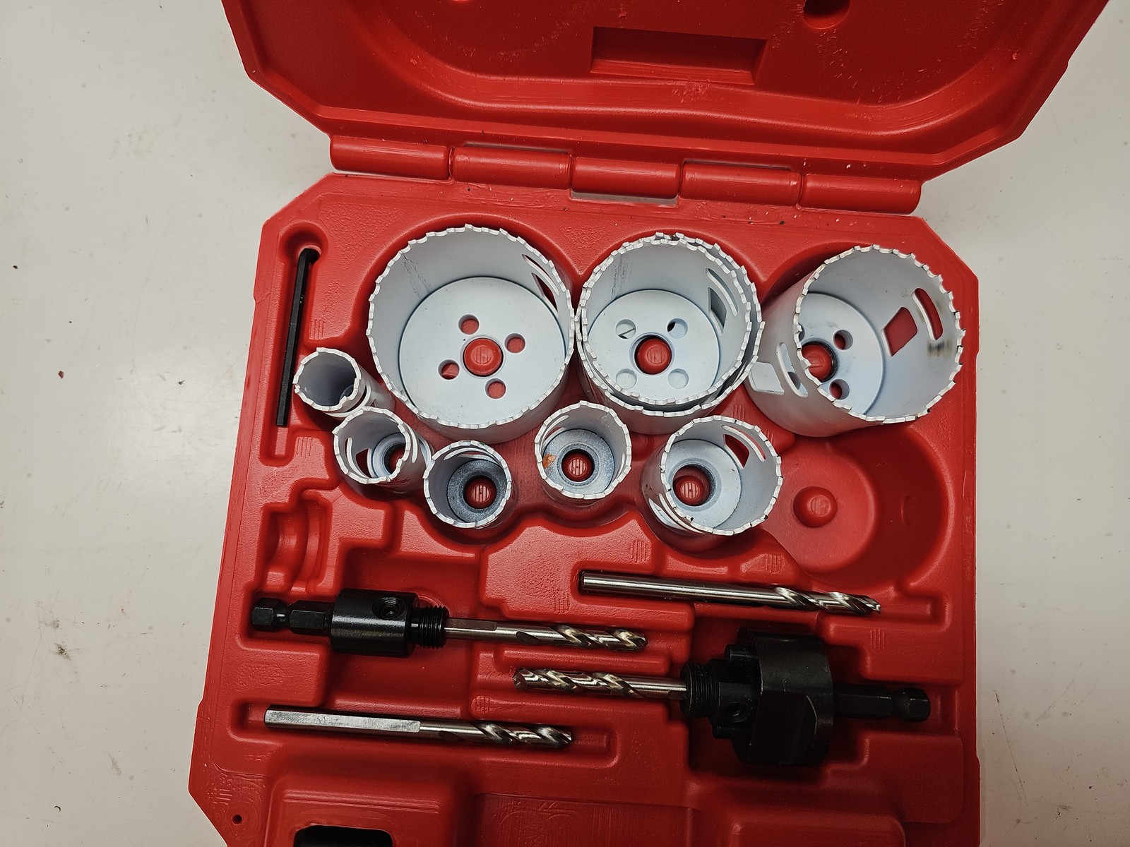 Milwaukee 49-22-4029 17PC HOLE DOZER Bi-Metal Hole Saw Kit Open Box